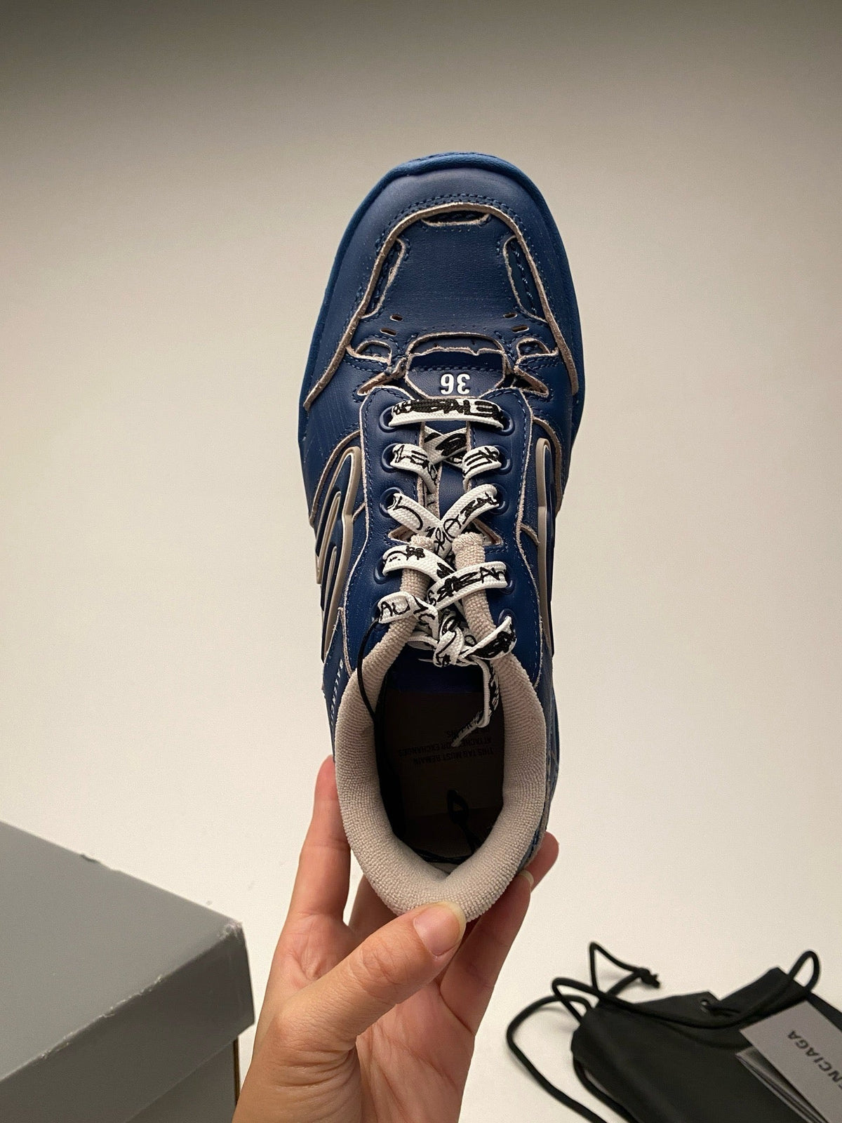 Navy Runner Sneakers