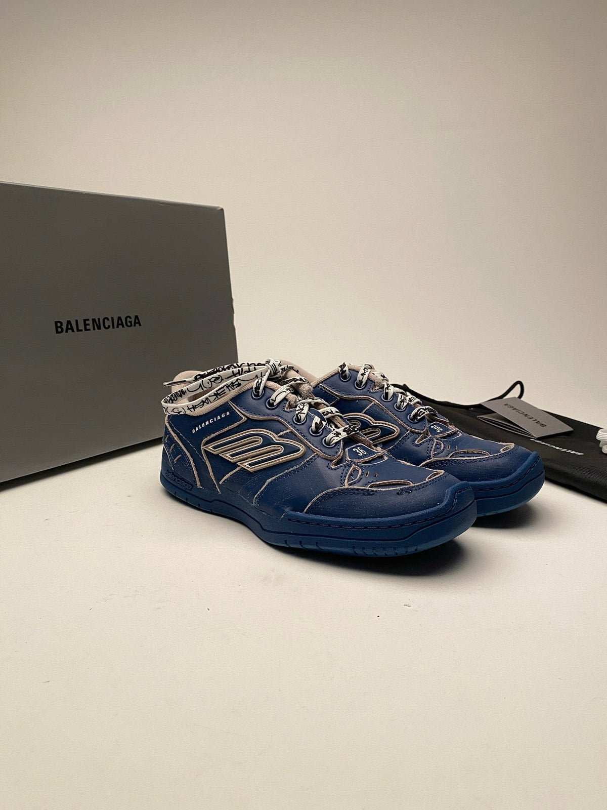Navy Runner Sneakers