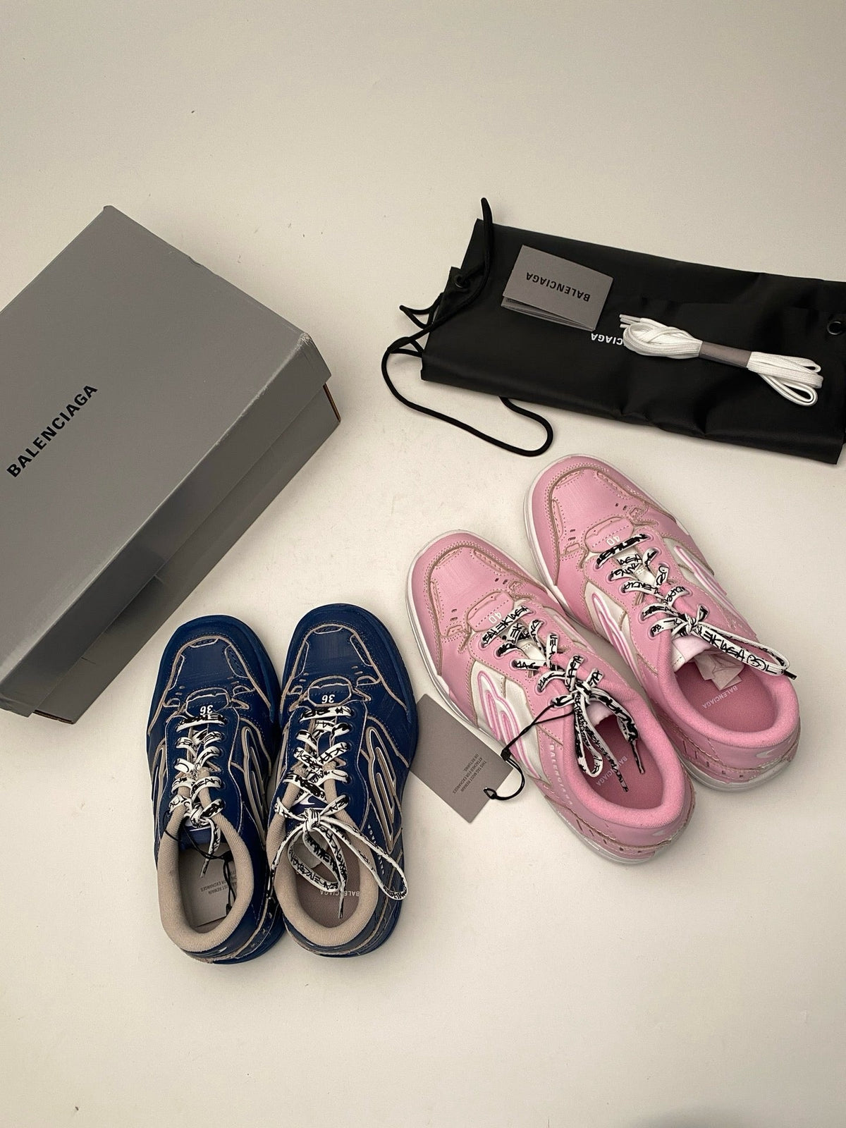 Navy Runner Sneakers
