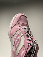 Blue and Pink Sneakers