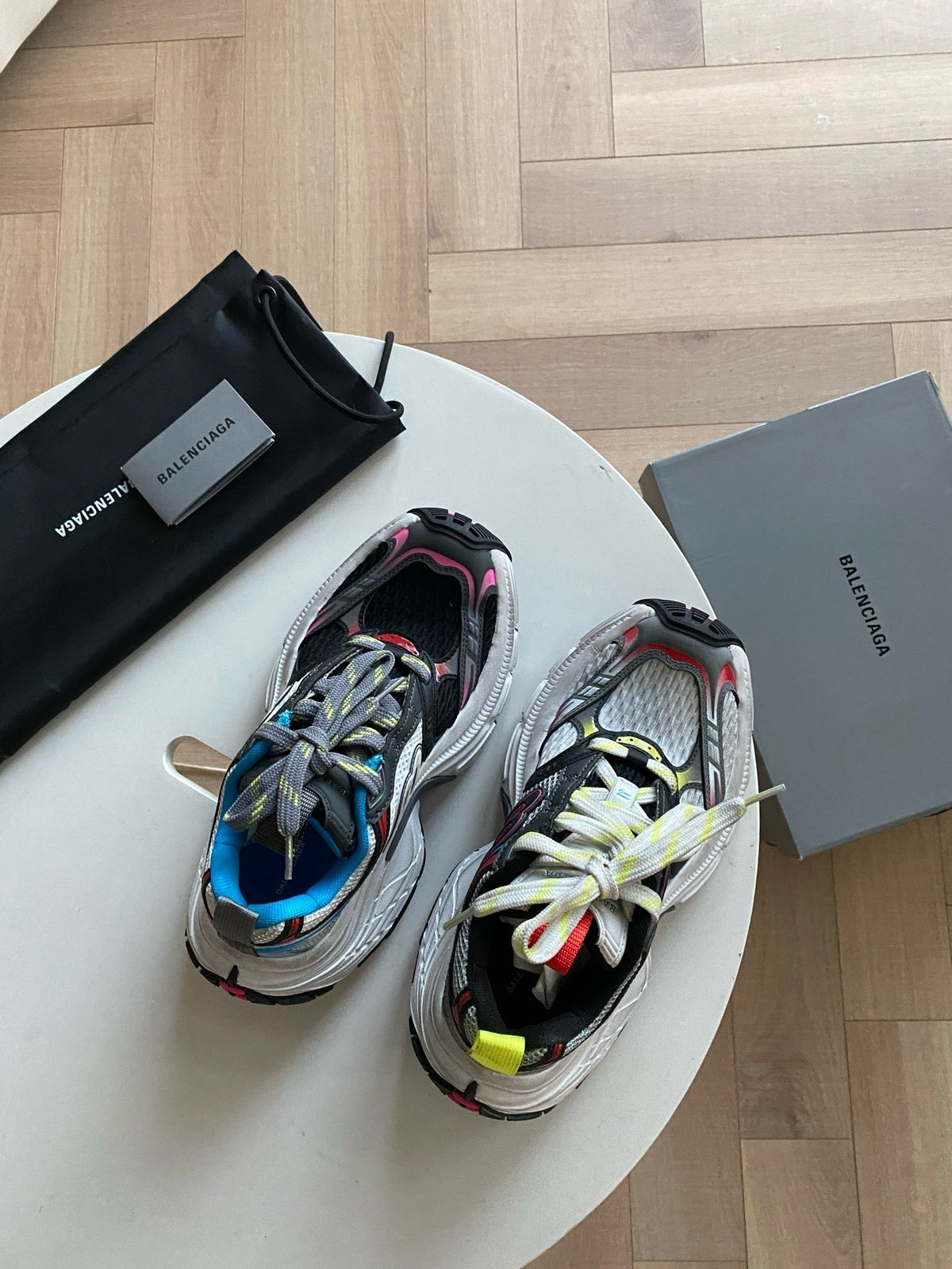 Multicolour Mesh Runner Sneakers