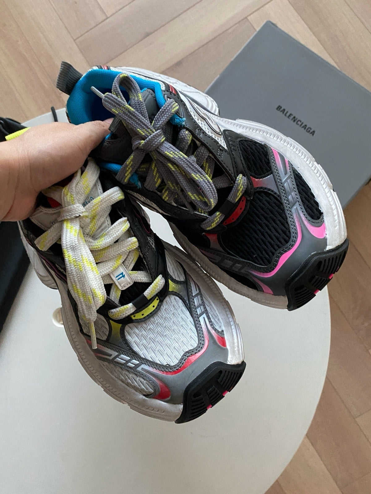 Multicolour Mesh Runner Sneakers