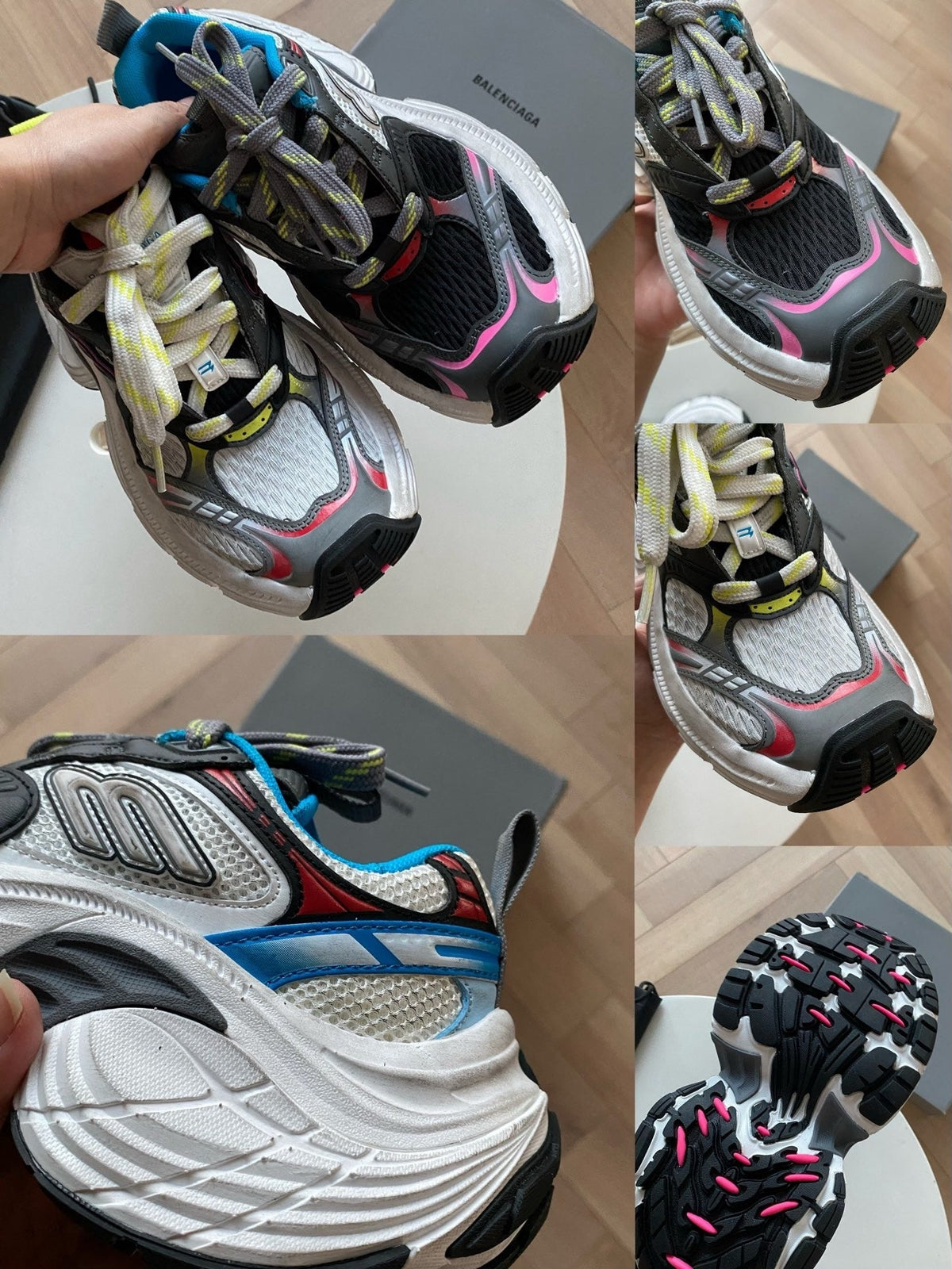 Multicolour Mesh Runner Sneakers