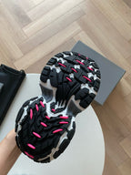 Caged Panel Runner Dark Multicolour Sneakers