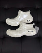 Cream Leather Moulded Chunky - Men's