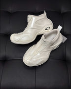 Cream Leather Moulded Chunky - Men's