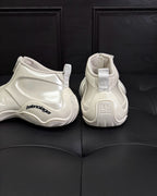 Cream Leather Moulded Chunky - Men's