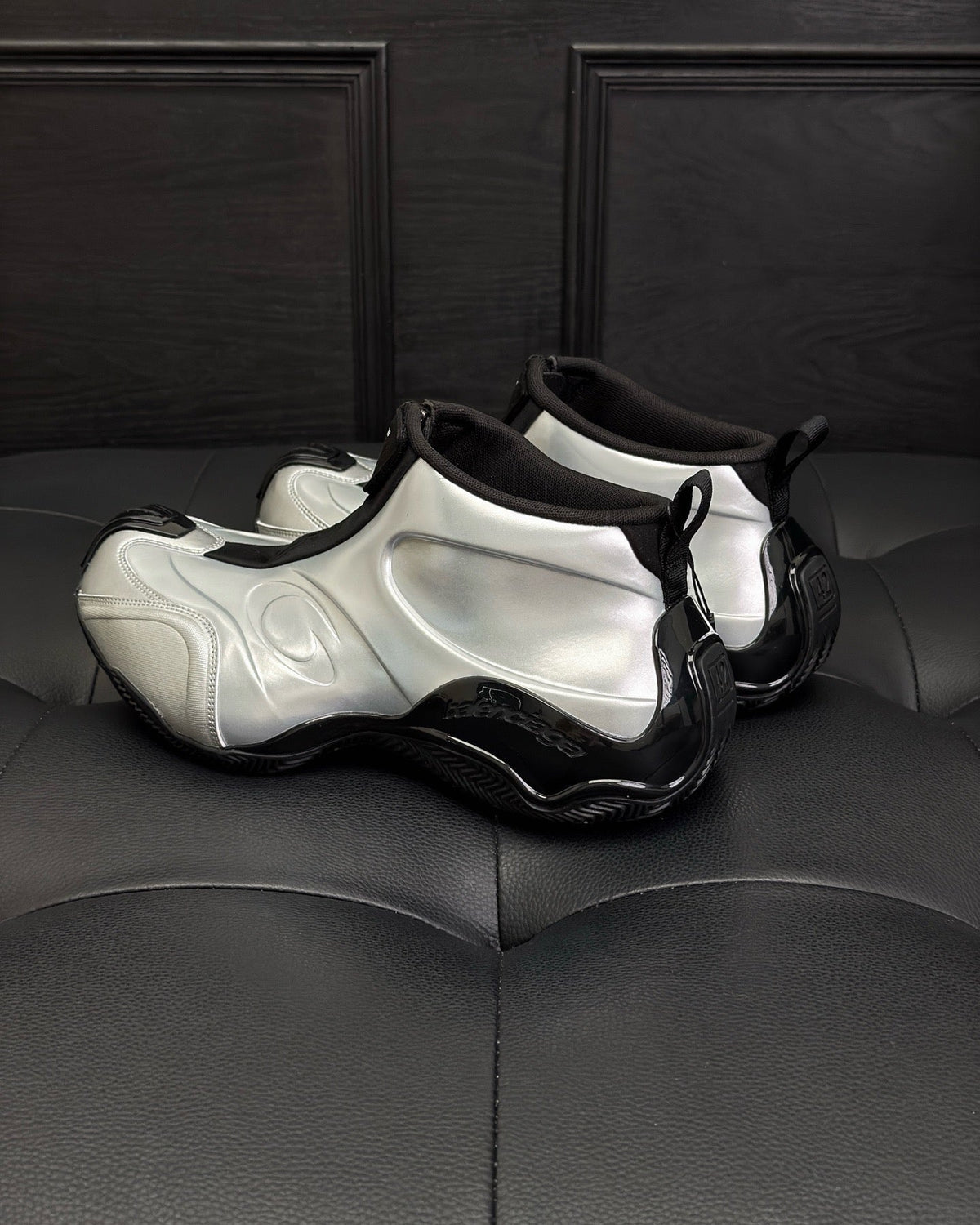 Cream Leather Moulded Chunky - Men's