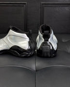 Cream Leather Moulded Chunky - Men's