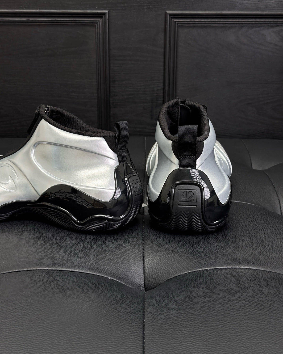 Cream Leather Moulded Chunky - Men's