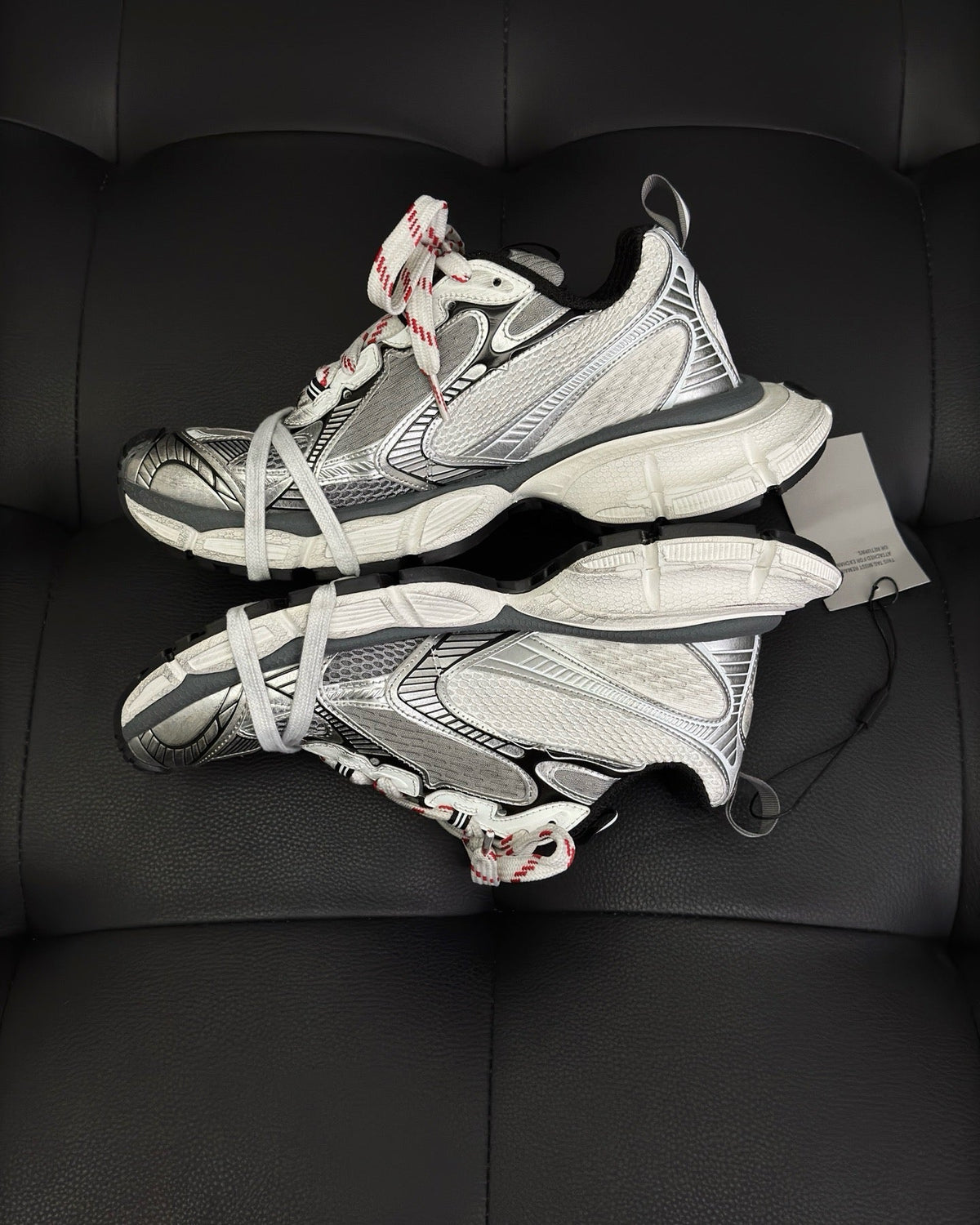 Caged Panel Runner Pink Sneakers