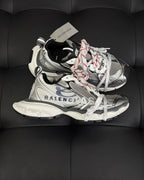 Caged Panel Runner Pink Sneakers