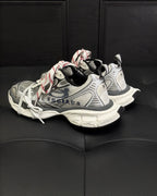 Graffiti Logo Distressed Sneakers