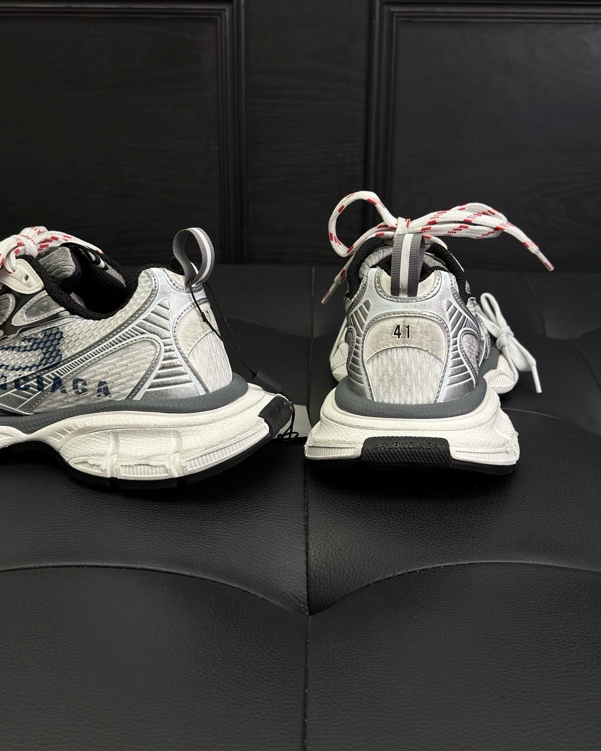 Caged Panel Runner Pink Sneakers