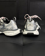 Graffiti Logo Distressed Sneakers
