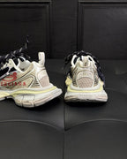 Graffiti Logo Distressed Sneakers
