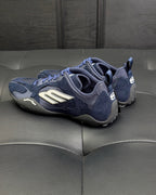 Green Suede Runner Sneakers