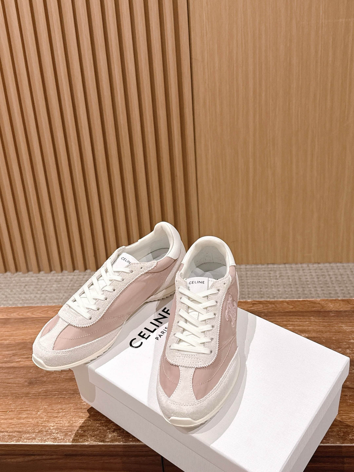 White Leather Cupsole Low-Top - Women's