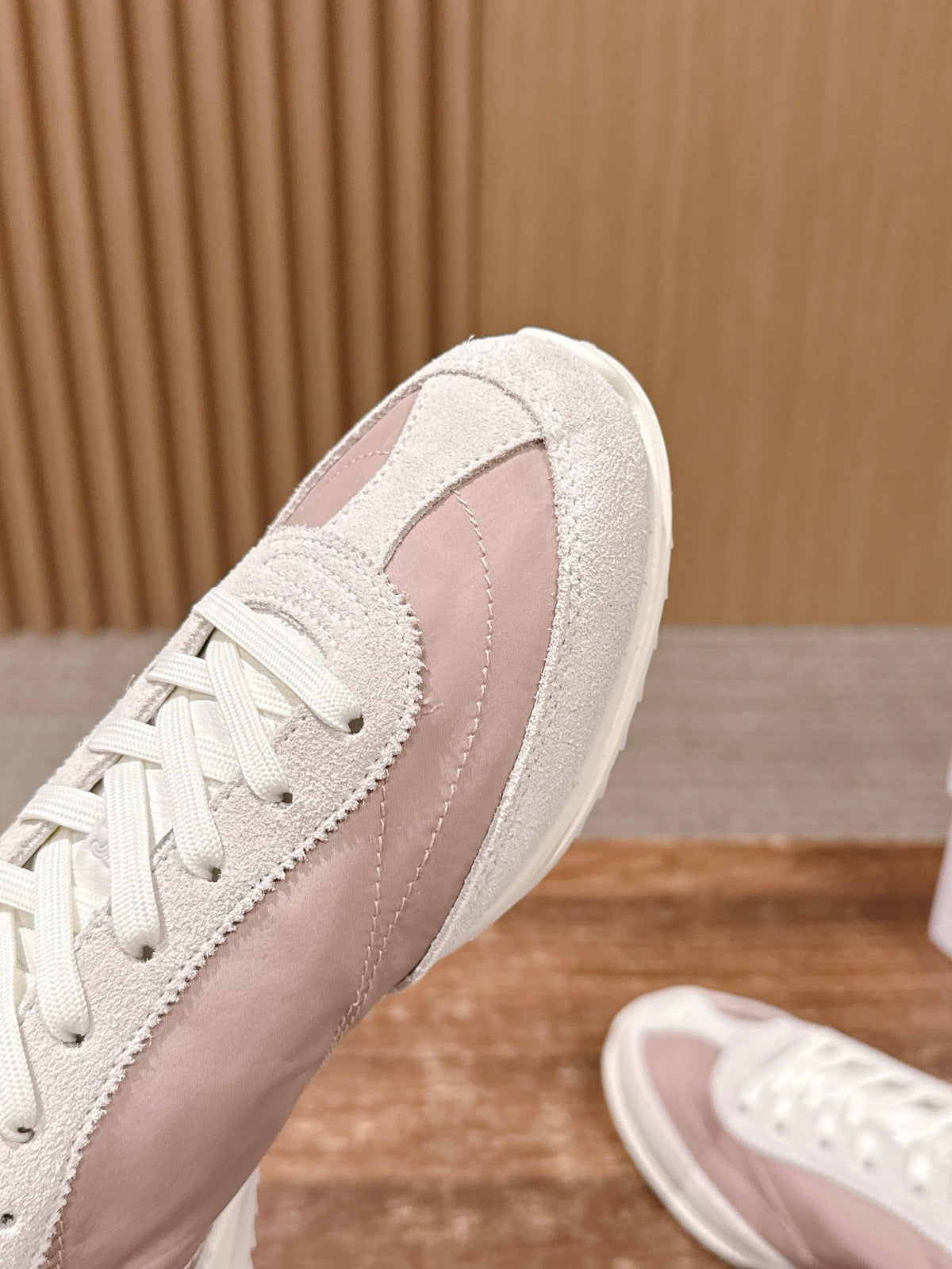 White Leather Cupsole Low-Top - Women's