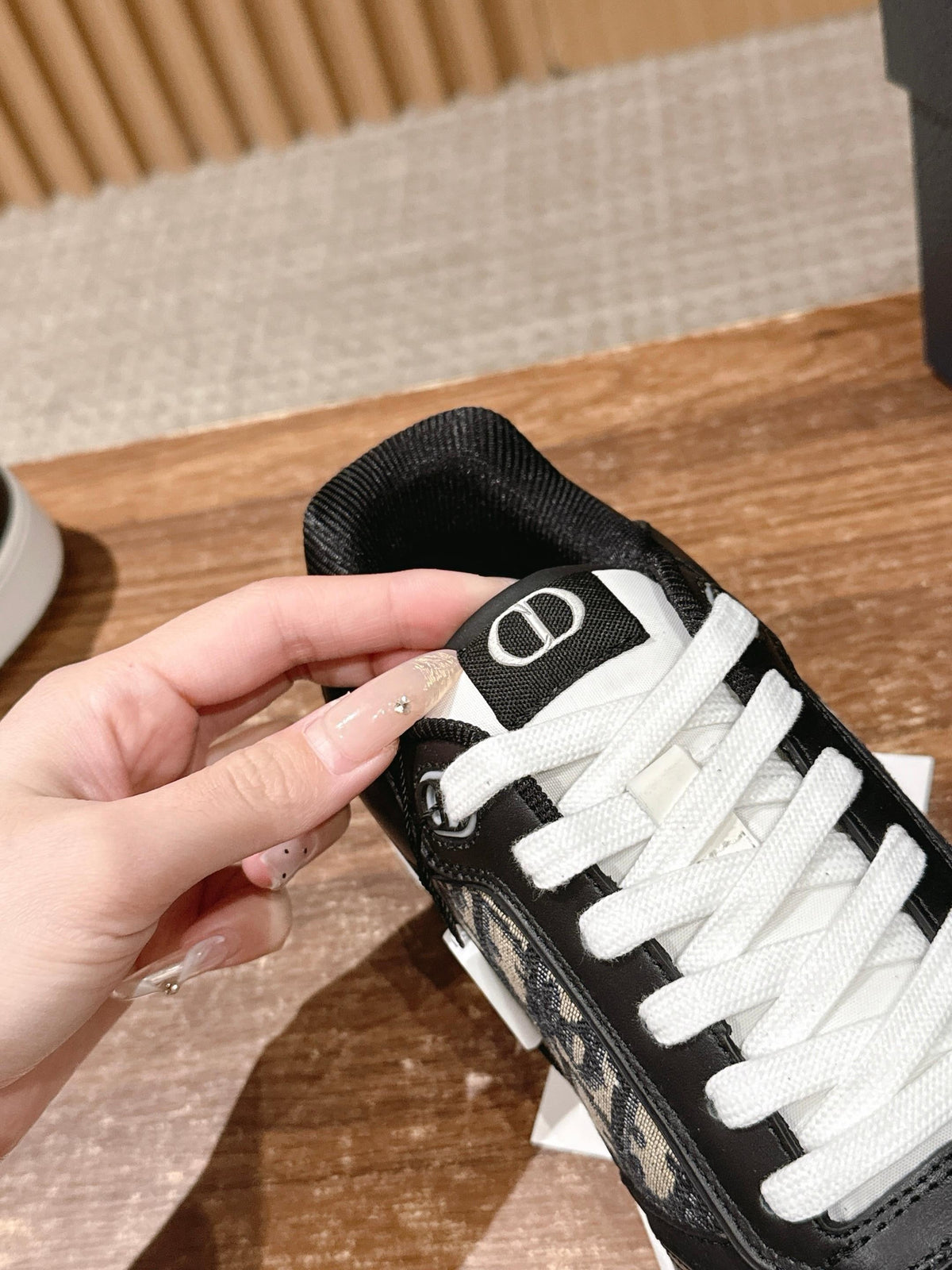 Black and White Sneakers