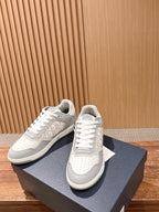 White and Grey Sneakers