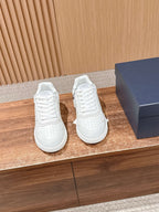 White and Grey Sneakers