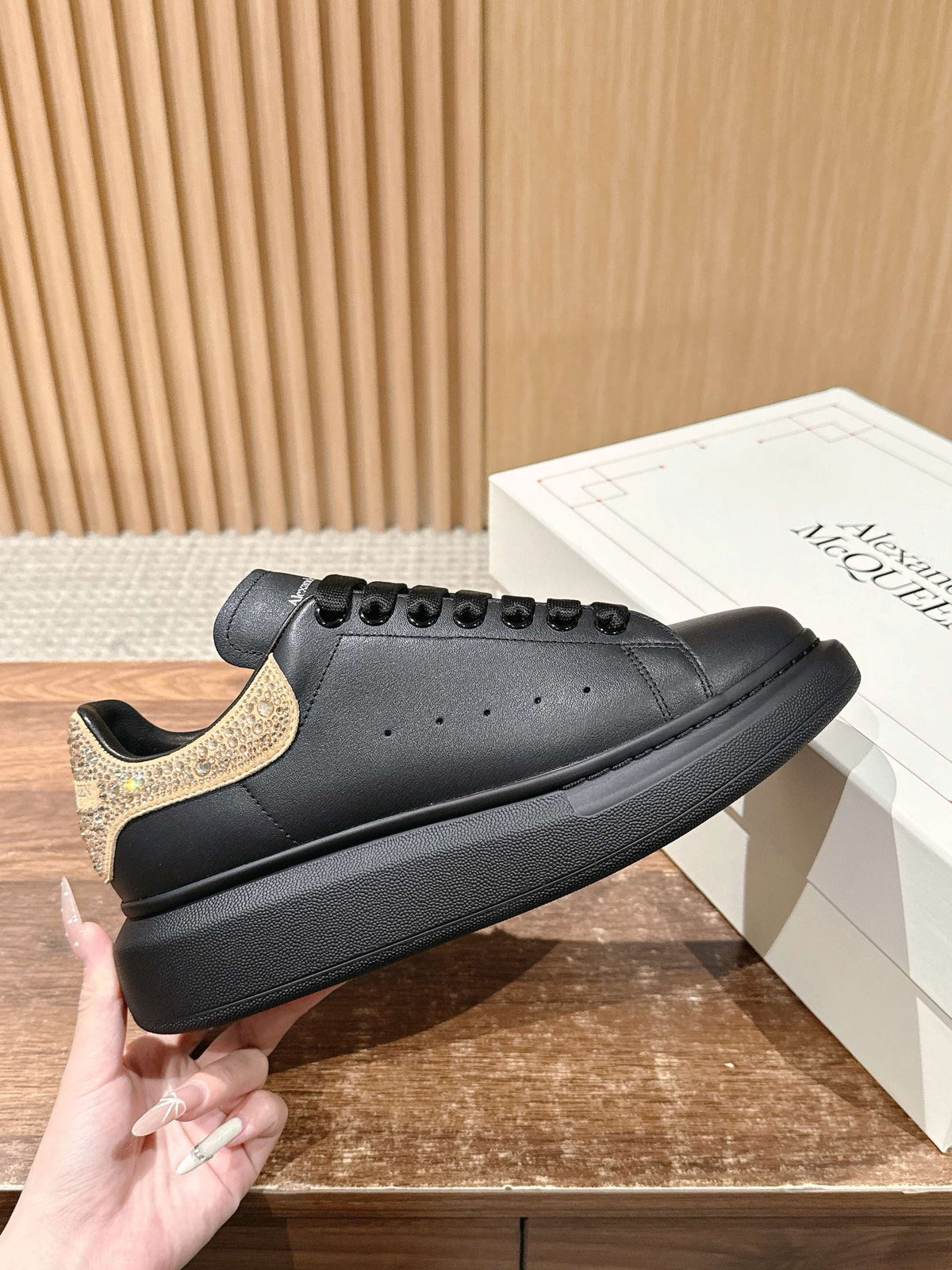 Black and White Sneakers