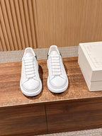 White and Green Sneakers