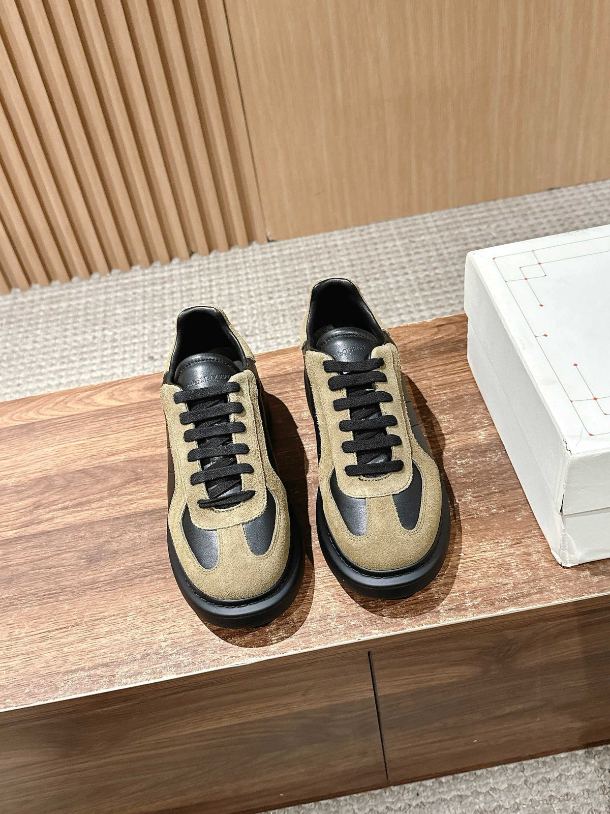 Black and White Sneakers