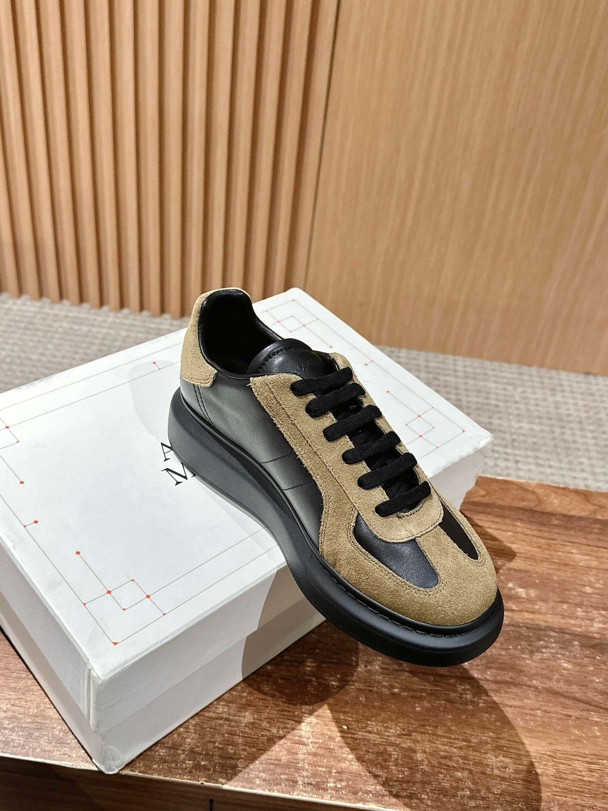 Black and White Sneakers