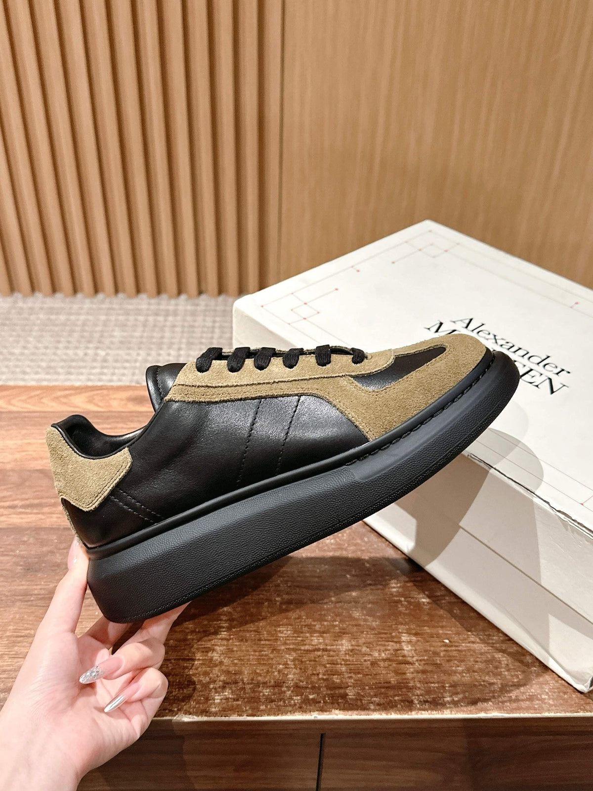 Black and White Sneakers