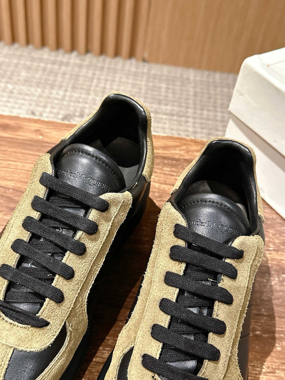Black and White Sneakers