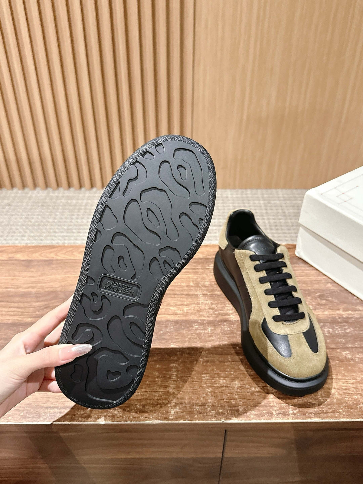 Black and White Sneakers