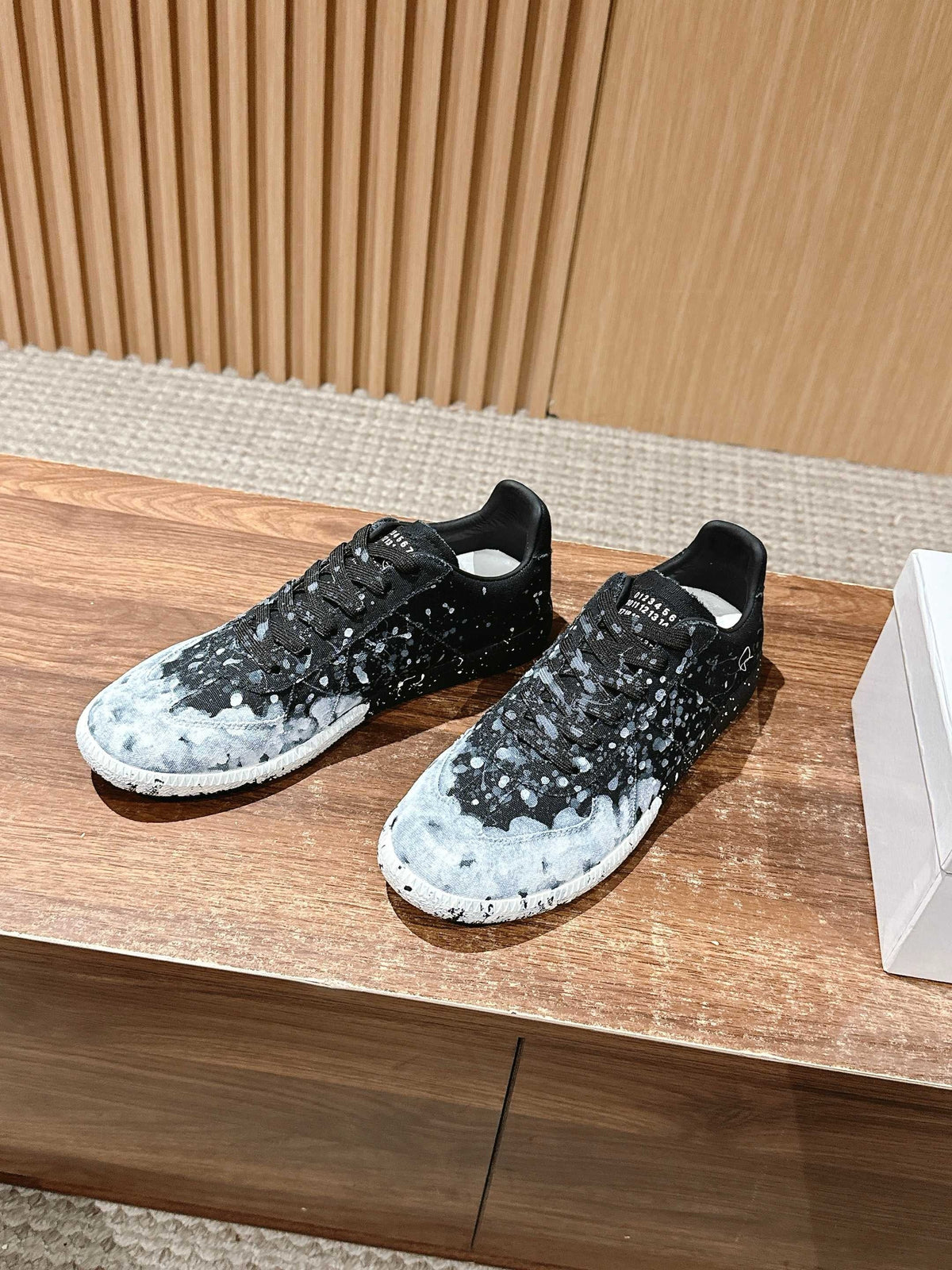 Black and Grey Sneakers