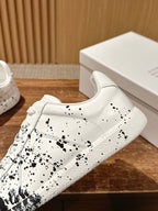 Paint drop Black and White Sneakers