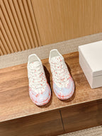 Paint drop Black and White Sneakers