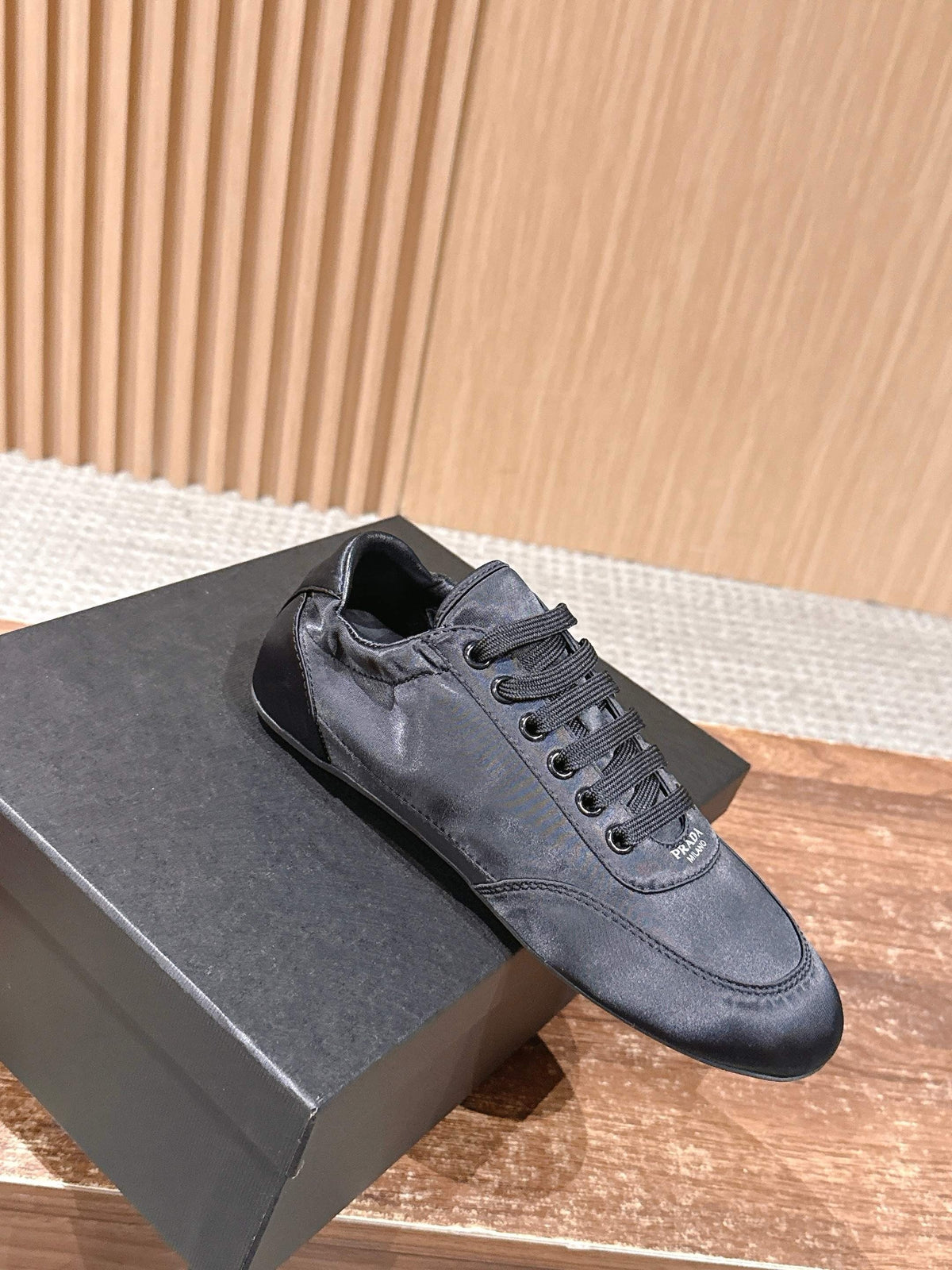 Pink Leather Plain Low-Top - Women's