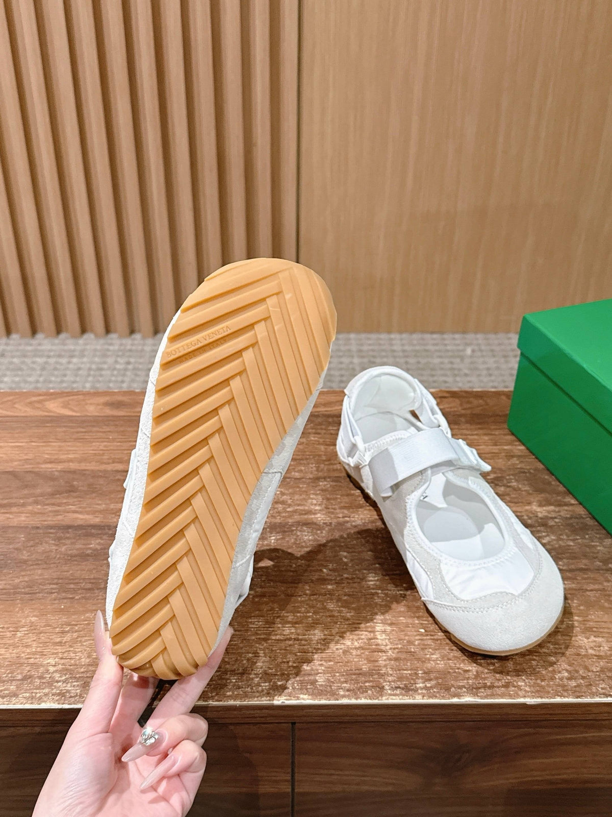Grey Suede Strap Low-Top - Women's