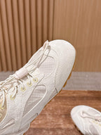 Grey Suede Contrast Laces Low-Top - Women's