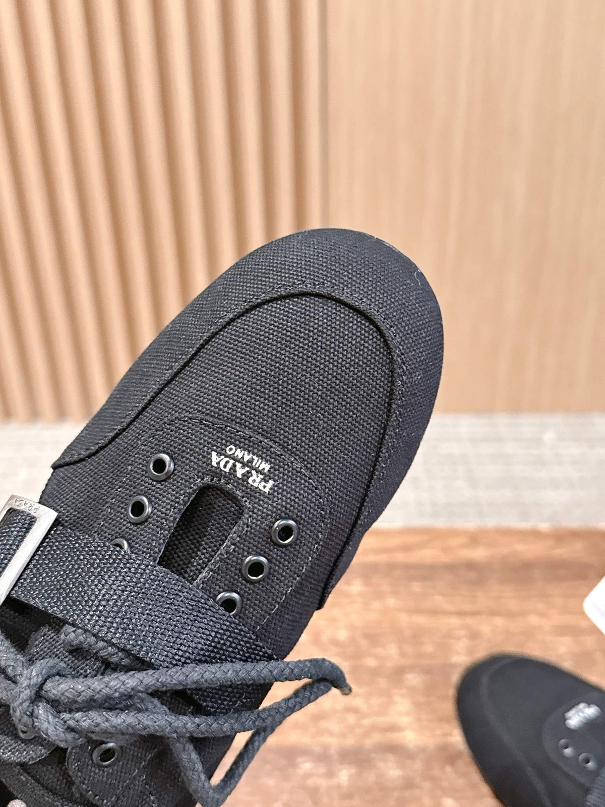 Black Nylon Buckle Sport Sandal - Women's