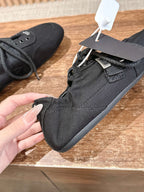 Black Nylon Buckle Sport Sandal - Women's