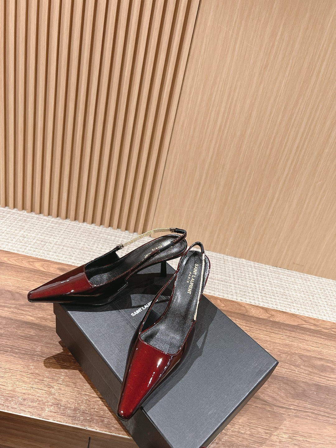 Black and Red Heels