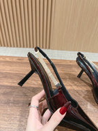 Black and Red Heels