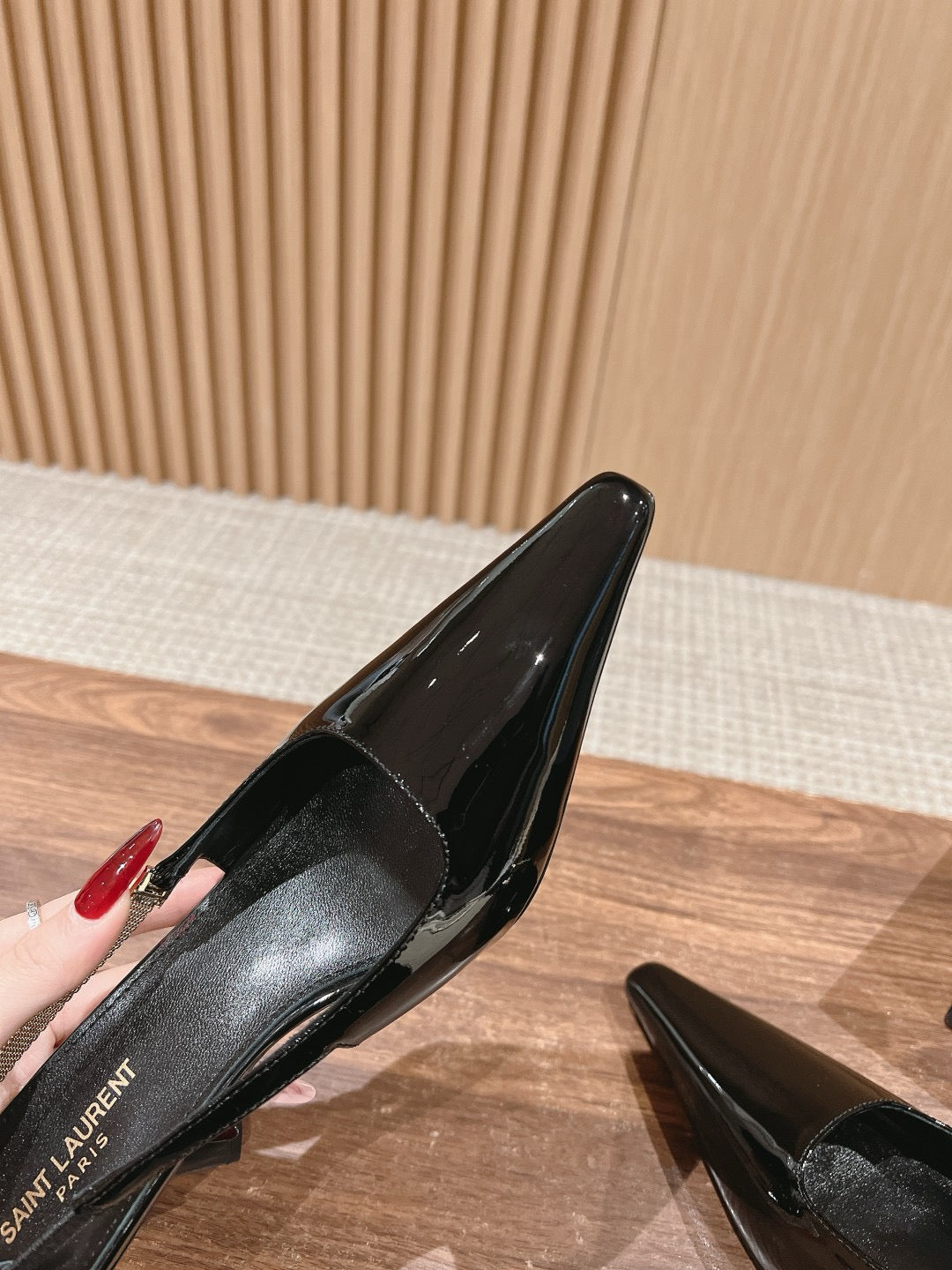 Black and Red Heels