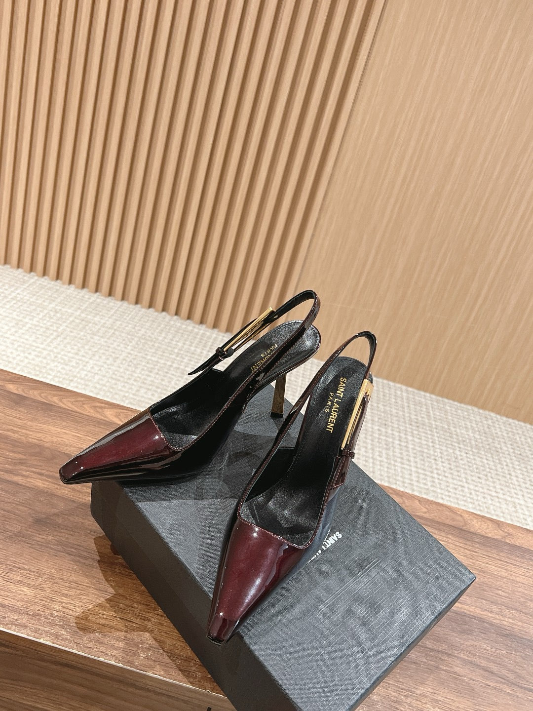 Black and Brown Heels