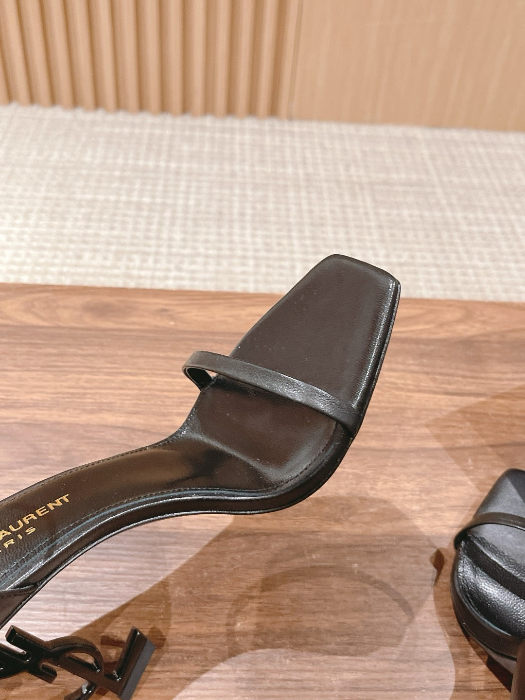 Glossy Matte Black Heels