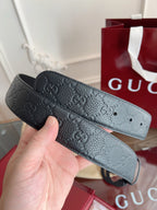 Interlocking G Embossed Belt