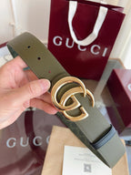 Dark Green and Grey Belt