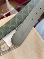 Dark Green and Grey Belt