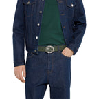 Dark Green and Grey Belt